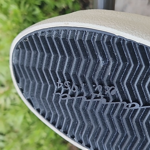 Vintage Havana Hearty Sneaker Mule Women Size 8.5 White Taupe Gold - Picture 14 of 15